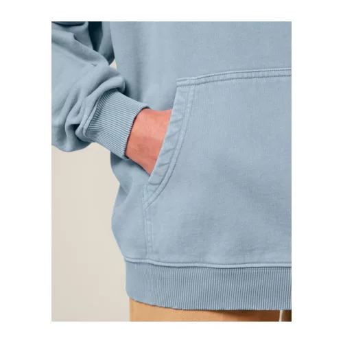 Slammer 2.0 vintage oversized kapucnis pulóver (2XL, G. Dyed Blue Stone)