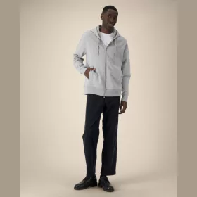   The Astor unisex cipzáras kapucnis pulóver (2XS, French Navy)