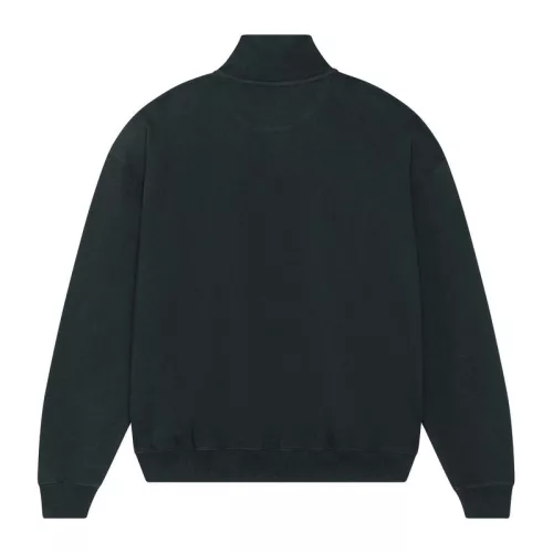 Miller Dry uniszex, negyed cipzáras pulóver (L, Black)