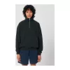 Miller Dry uniszex, negyed cipzáras pulóver (2XL, Black)
