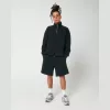 Miller Dry uniszex, negyed cipzáras pulóver (XS, Black)