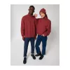 Miller Dry uniszex, negyed cipzáras pulóver (3XL, Red Earth)