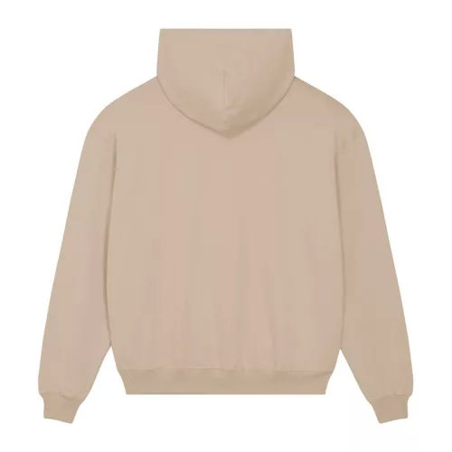 Cooper Dry uniszex bő szabású kapucnis pulóver (XL, Desert Dust)