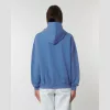 Cooper Dry uniszex bő szabású kapucnis pulóver (XL, Bright Blue)