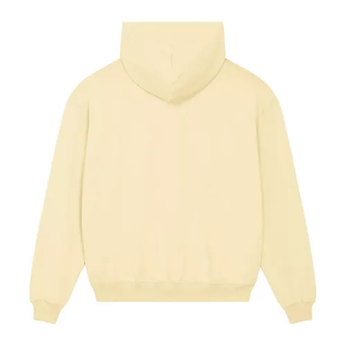 Cooper Dry uniszex bő szabású kapucnis pulóver (S, Butter)