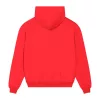 Cooper Dry uniszex bő szabású kapucnis pulóver (M, Deck Chair Red)