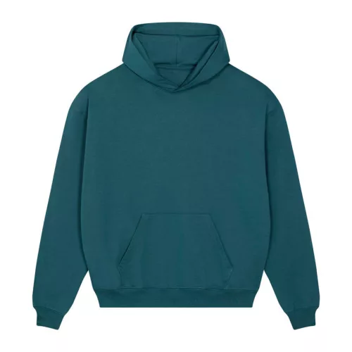 Cooper Dry uniszex bő szabású kapucnis pulóver (3XL, Stargazer)