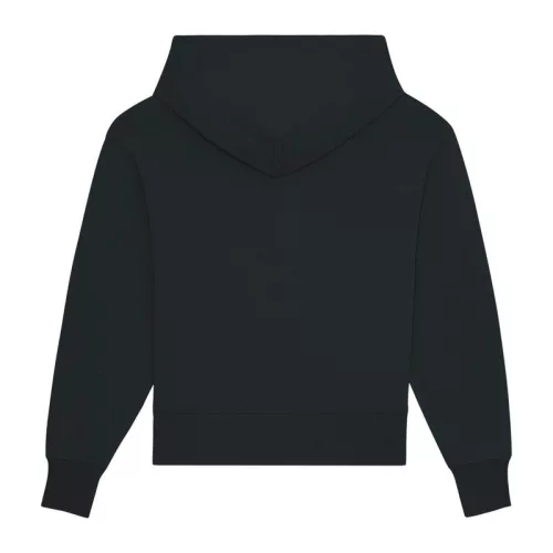 Slammer uniszex laza kapucnis pulóver (S, Black)