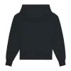 Slammer uniszex laza kapucnis pulóver (3XL, Black)