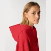 Slammer uniszex laza kapucnis pulóver (L, Red)