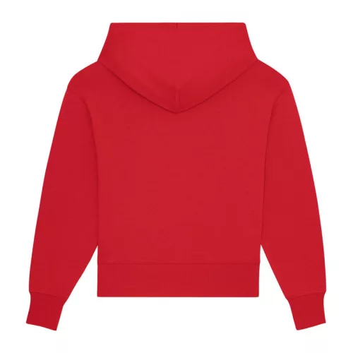 Slammer uniszex laza kapucnis pulóver (S, Red)