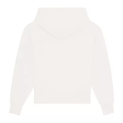 Slammer uniszex laza kapucnis pulóver (L, Off White)