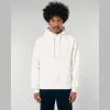 Slammer uniszex laza kapucnis pulóver (XL, Off White)