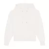 Slammer uniszex laza kapucnis pulóver (2XS, Off White)