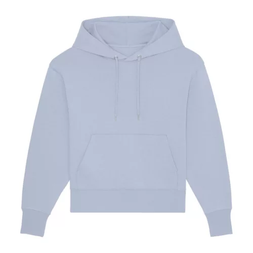 Slammer uniszex laza kapucnis pulóver (L, Serene Blue)