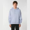 Slammer uniszex laza kapucnis pulóver (L, Serene Blue)
