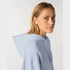 Slammer uniszex laza kapucnis pulóver (2XS, Serene Blue)