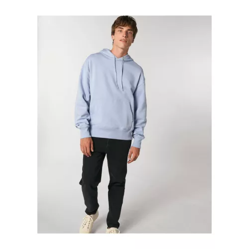 Slammer uniszex laza kapucnis pulóver (2XL, Serene Blue)