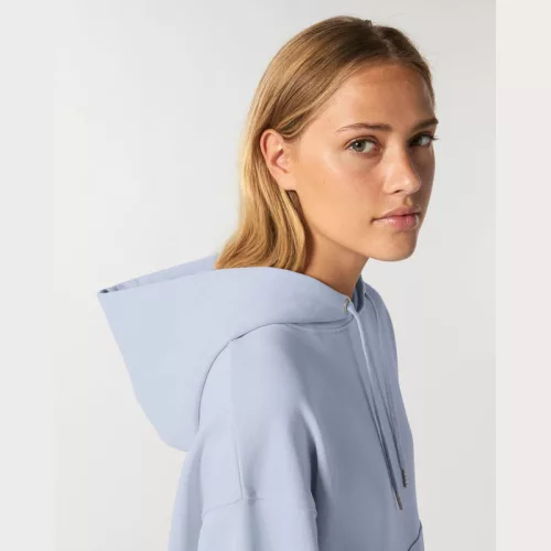Slammer uniszex laza kapucnis pulóver (3XL, Serene Blue)