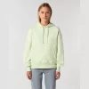 Slammer uniszex laza kapucnis pulóver (L, Stem Green)