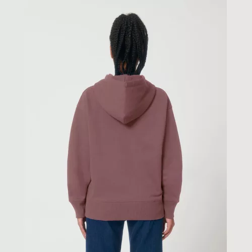 Slammer uniszex laza kapucnis pulóver (3XL, Kaffa Coffee)