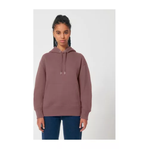 Slammer uniszex laza kapucnis pulóver (3XL, Kaffa Coffee)