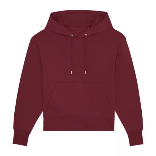 Slammer uniszex laza kapucnis pulóver (2XL, Burgundy)