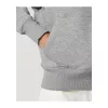 Slammer uniszex laza kapucnis pulóver (L, Heather Grey)