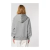 Slammer uniszex laza kapucnis pulóver (L, Heather Grey)