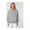 Slammer uniszex laza kapucnis pulóver (L, Heather Grey)