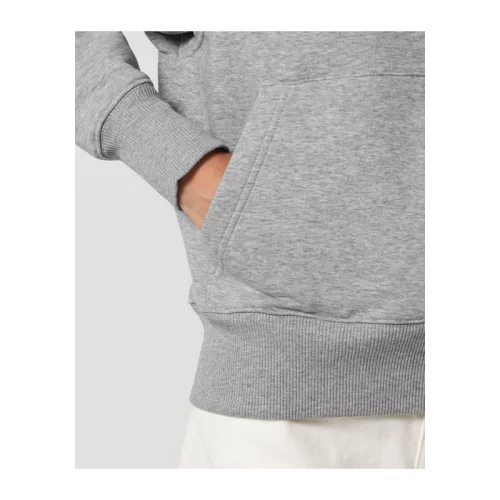 Slammer uniszex laza kapucnis pulóver (XL, Heather Grey)