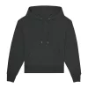 Slammer uniszex laza kapucnis pulóver (XL, Dark Heather Grey)