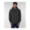 Slammer uniszex laza kapucnis pulóver (XL, Dark Heather Grey)