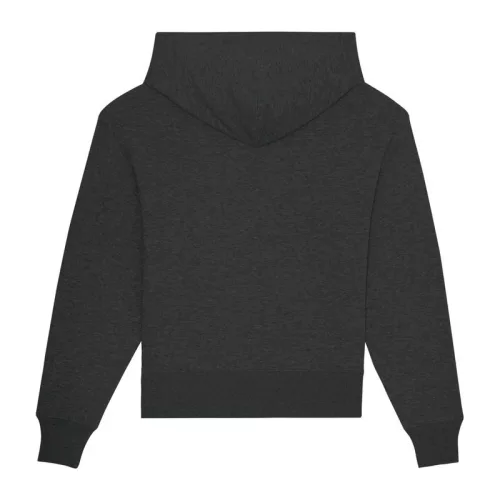 Slammer uniszex laza kapucnis pulóver (2XS, Dark Heather Grey)