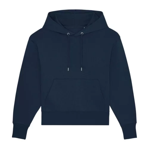 Slammer uniszex laza kapucnis pulóver (2XL, French Navy)