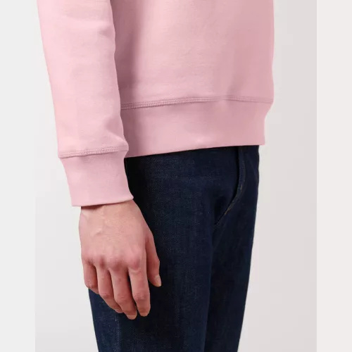 Roller uniszex pulóver (L, Cotton Pink)