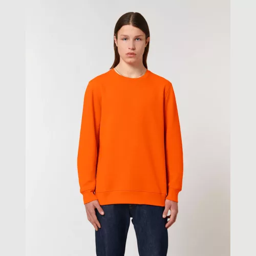 Roller uniszex pulóver (M, Bright Orange)