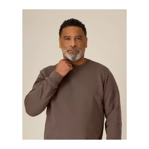 Roller uniszex pulóver (3XL, Mocha)