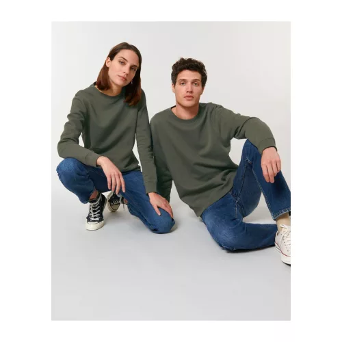 Roller uniszex pulóver (L, Khaki)