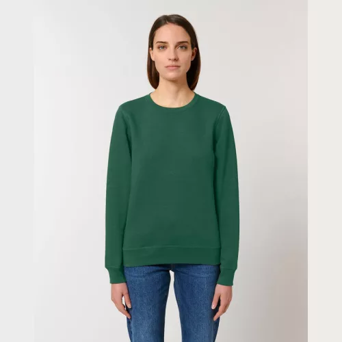 Roller uniszex pulóver (XL, Bottle Green)