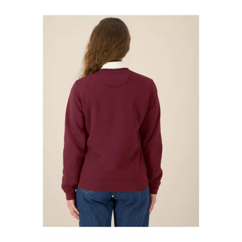 Roller uniszex pulóver (2XL, Burgundy)