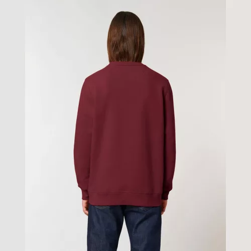 Roller uniszex pulóver (2XL, Burgundy)