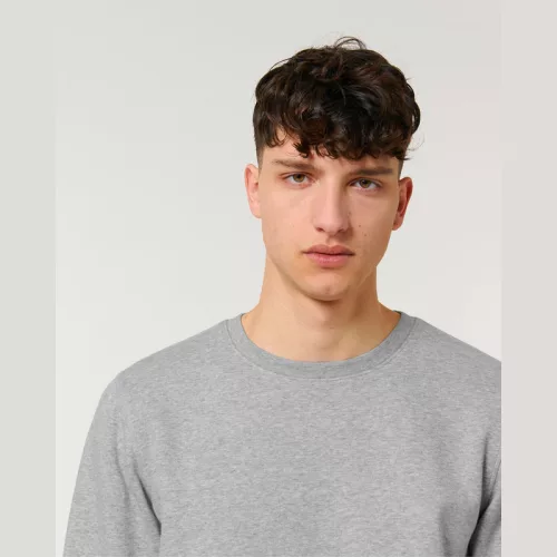 Roller uniszex pulóver (2XS, Heather Grey)