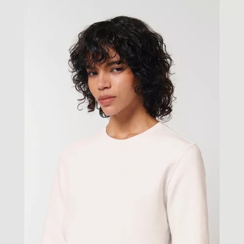 Roller uniszex pulóver (M, Vintage White)