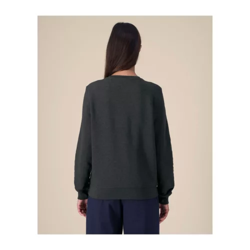 Roller uniszex pulóver (L, Dark Heather Grey)