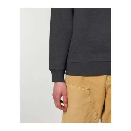 Roller uniszex pulóver (3XL, Dark Heather Grey)