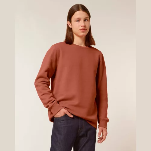 Roller uniszex pulóver (XL, Heritage Brown)