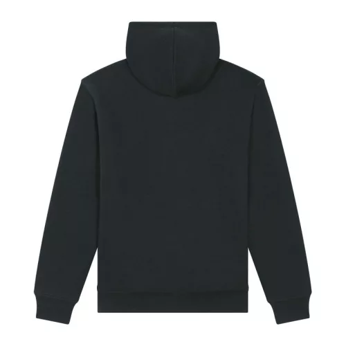 Hygger Sherpa uniszex cipzáros kapucnis pulóver (2XL, Black)