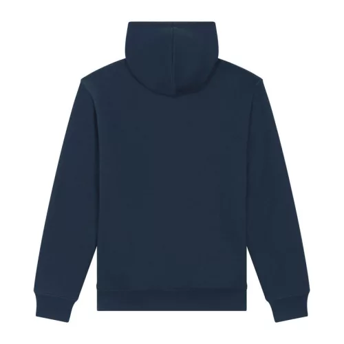 Hygger Sherpa uniszex cipzáros kapucnis pulóver (2XS, French Navy)