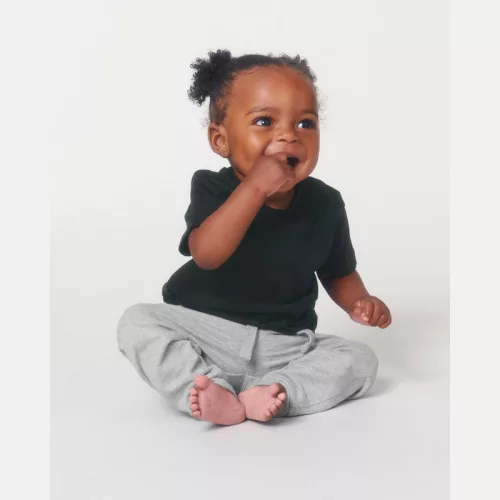 Baby Creatorbabies póló (0-6 m/56-68cm, Black)